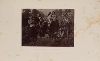 Scene from As You Like It, by D. Maclise, R.A.