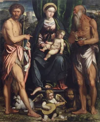 Madonna and Child with St. John the Baptist and St. Jerome