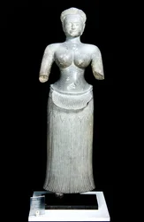 Female divinity from Phnom Bakheng, Cambodia