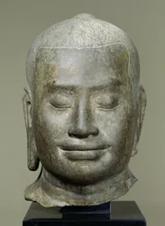Head of King Jayavarman VII (r.1181-c.1220)