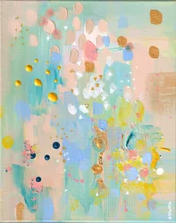 Dreamy Pastel Splatters