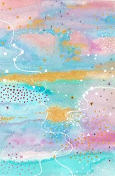 Dreamy Watercolor Abstract