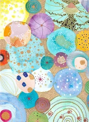 Vibrant Organic Shapes