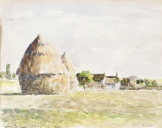 Haystack, Eragny Evening
