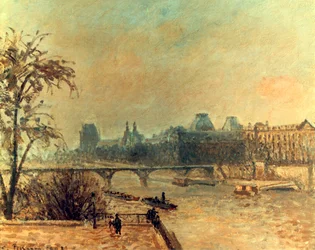 The Seine and the Louvre, Paris, 1903