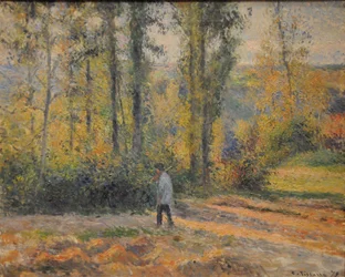 Landscape with a Hunter, Pontoise