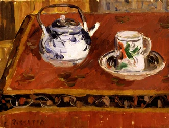 Still Life, Cup and Teapot, 1899