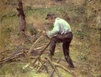 Pere Melon Sawing Wood, Pontoise
