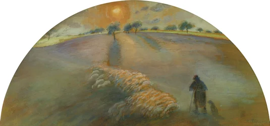 Shepherd and Sheep