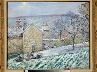 Snow effect at the Hermitage