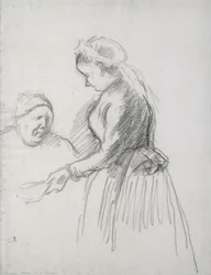 Study of the artist