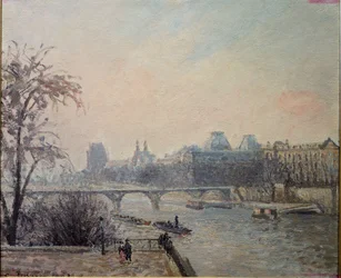 The Seine and the Louvre