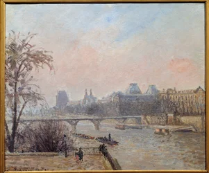 The Seine and the Louvre in 1903. 1903. 0.46 x 0.55 m. Paris, Musée d