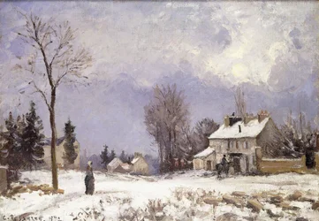 The Versailles Road at Saint-Germain at Louveciennes