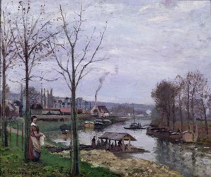 The Washing House, Pontoise Port-Marly, or The Wash-House