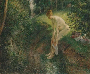 Bather in the Woods