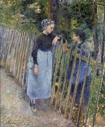 “Conversation”, circa 1881, dimensions 65.3 x 54 cm, National Museum of Western Art, Tokyo
