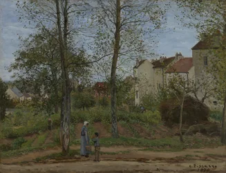 Houses at Bougival (Autumn)