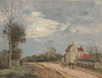 The house of Mr. Musy, Marly Road, Louveciennes, c. 1872