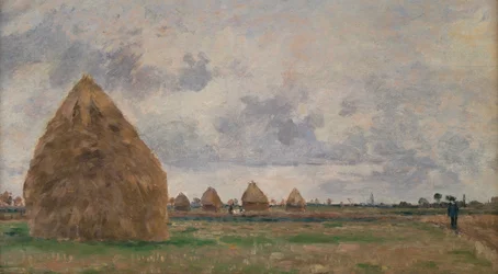 Landscape with Haystacks