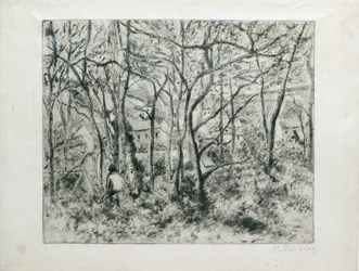 Landscape under Wood, at the Hermitage Pontoise