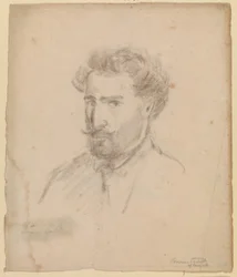 Self-Portrait, three-quarter profile to the left (Caracas (?) 1853/54)