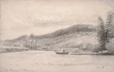 The Marne River at Varenne-Saint-Hilaire, 1863-65