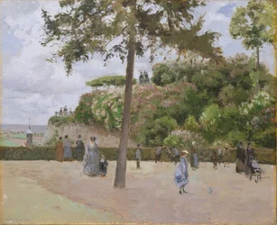 The Public Garden at Pontoise