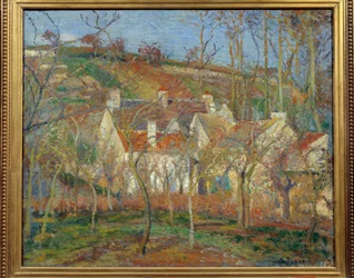 The Red Roofs, Corner of the Village, Winter