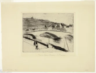 The Stone Bridge at Rouen