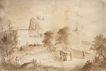 View of a military fortress, Christiansfort, Charlotte Amalie, St Thomas, West Indies