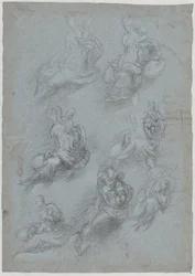 Studies for the Virgin and Child
