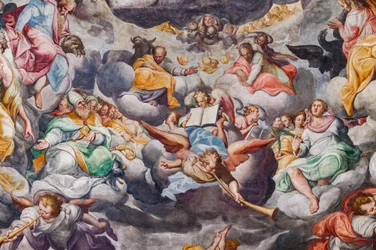 Angels Playing Music (detail)