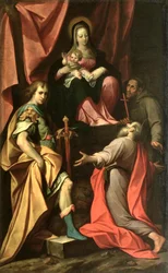 Madonna and Child with St. Vitalis, St. Jerome and St. Francis