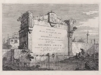Title Plate, from the Series Vedute (Views)
