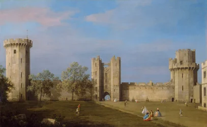 Warwick Castle, East Front from the Outer Court