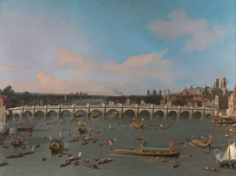 Westminster Bridge, with the Lord Mayor