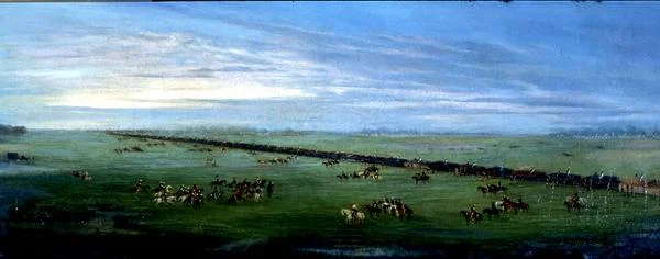 The Camp on the March - The Passage of Batei
