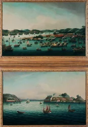 Hong Kong Harbour and Tiger