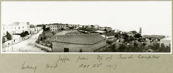 Jaffa from the Top of the French Hospital Looking West