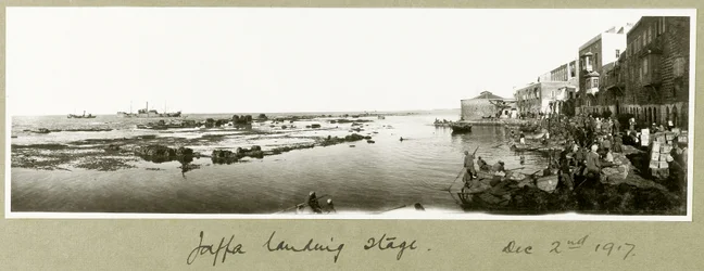 Jaffa Landing Stage, 2nd December 1917