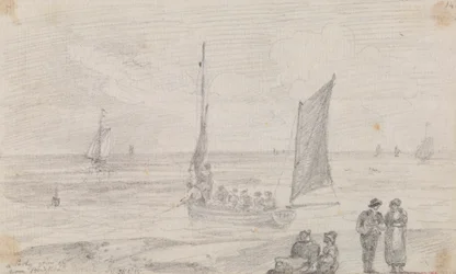 A Party Going Off near Brighton Beach, 18 September 1815