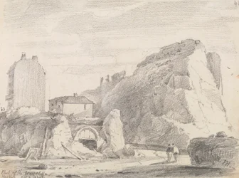 Part of the West Cliff, Hastings, 8 October 1820