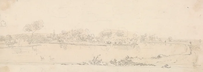 Sketch of a Landscape across the Water