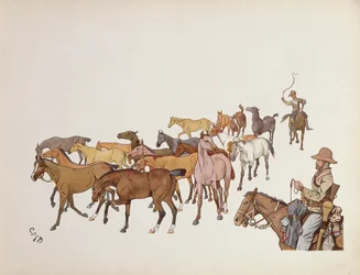 The Volunteers Ponies (from The Leaguer of Ladysmith, 1900)