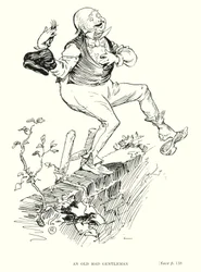 Dickens Character: An Old Mad Gentleman