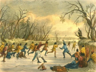 Ball Play on the Ice