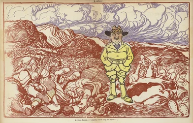 Cecil Rhodes, Illustration for Le Rire
