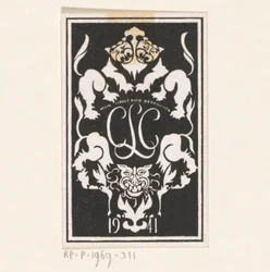Ex Libris of Carel Lion Cachet
