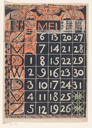 Calendar Page May 1900